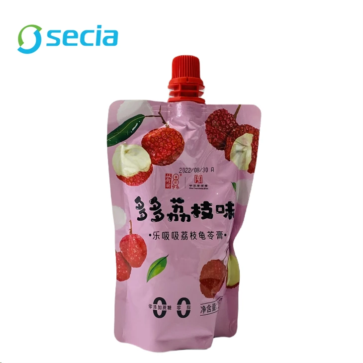 Customize Design Leakproof Stand Up Spout Pouch